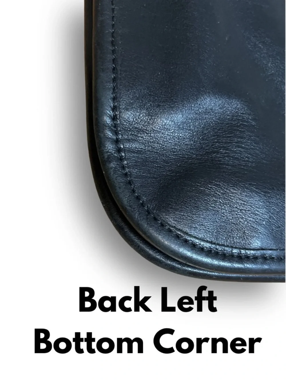 Gucci Amalfi Black Leather Hobo Shoulder Bag Web Strap Vintage - Picture 6 of 16